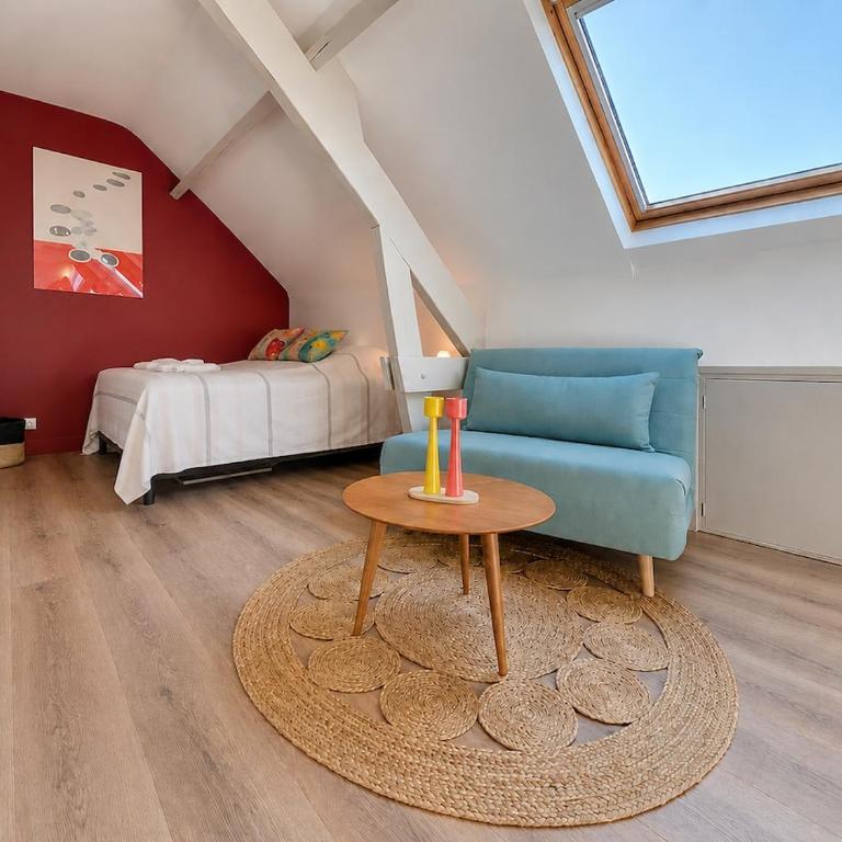 Cocon à Tours - Calme, lumineux & parking gratuit - Appartement 1 Chambre - 4