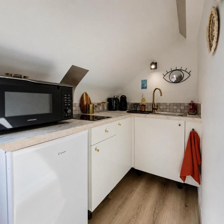 Cocon à Tours - Calme, lumineux & parking gratuit - Appartement 1 Chambre - 6