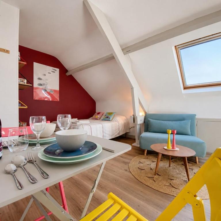 Cocon à Tours - Calme, lumineux & parking gratuit - Appartement 1 Chambre - 11