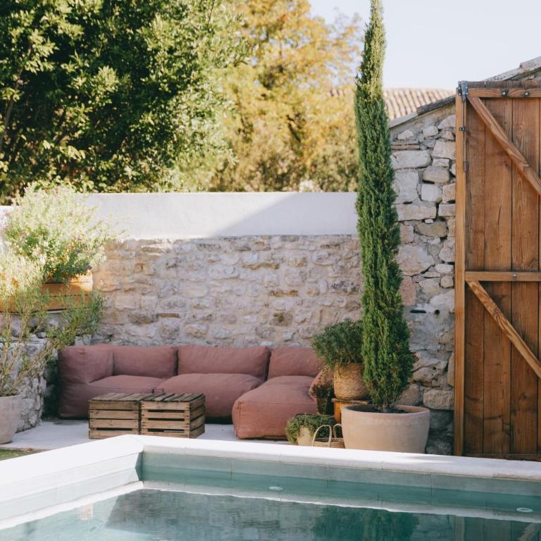 Authentique maison en pierre avec piscine aux portes d'Uzès - Villa 2 Chambres - 15