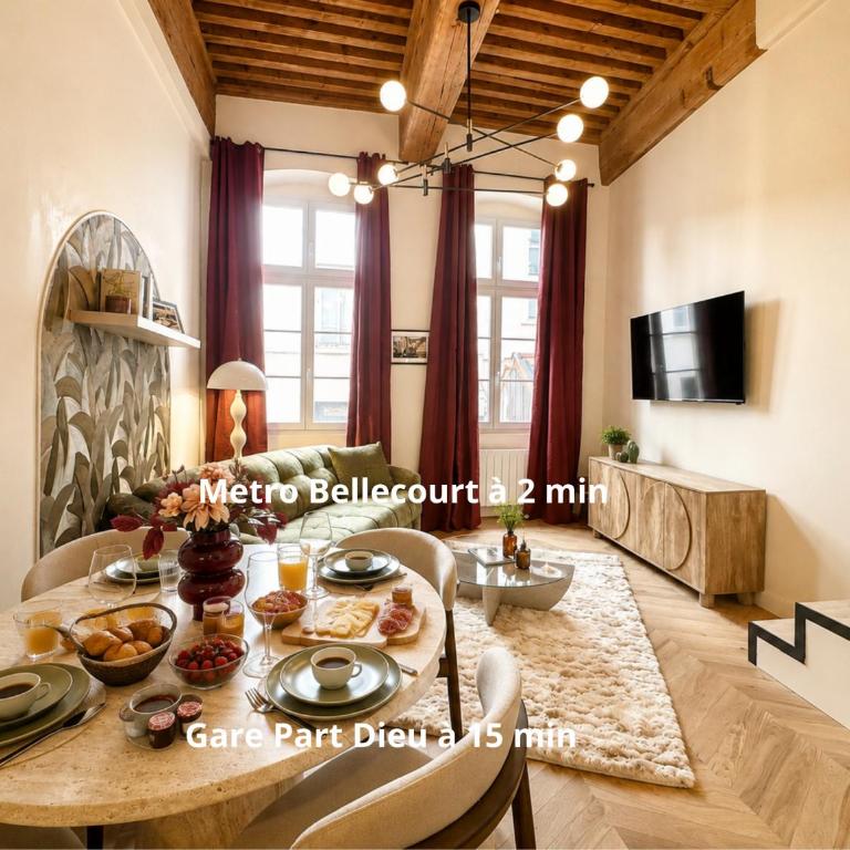 Célestine Suite - Lyon Place Bellecour - Apartamento de 2 dormitorios - 1