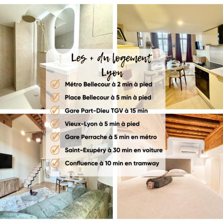 Célestine Suite - Lyon Place Bellecour - Apartamento de 2 dormitorios - 2