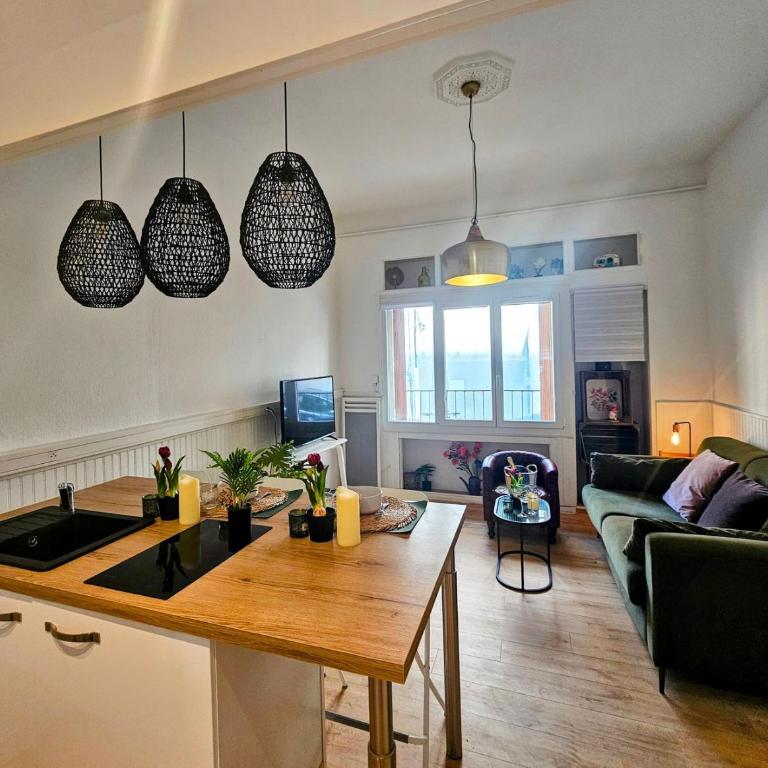 La Révolution, Bel Appartement Rénové Centre Historique climatisation - Standard Apartment - 5