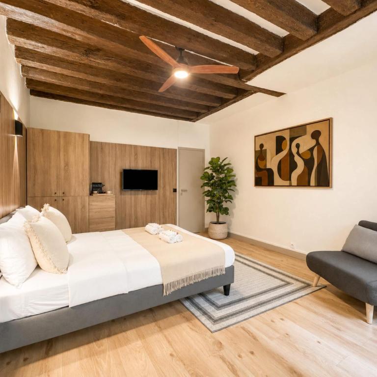 Le Marais - Deluxe studio for 3 - Estudio - 1
