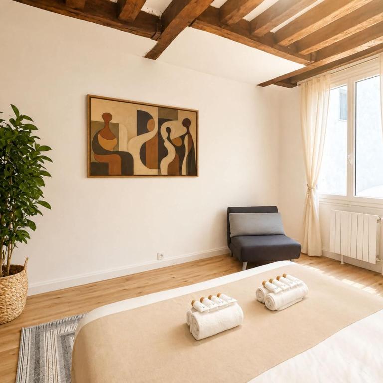 Le Marais - Deluxe studio for 3 - Estudio - 6
