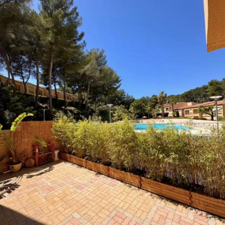 Appart avec grande terrasse piscine et mer à pied - Appartement - 18