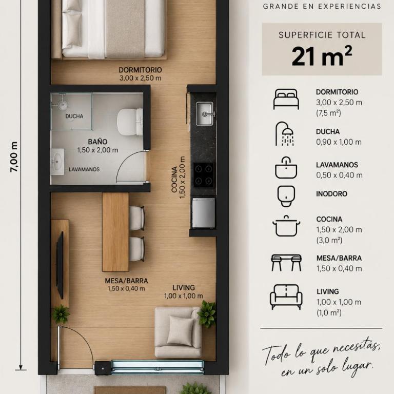 Urban Box - One-Bedroom House - 4