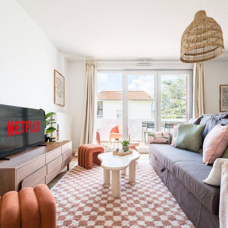 T3 Design & Lumineux avec Terrasse Privée - Appartement - 2