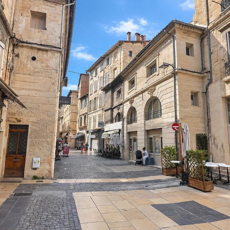 CLIM - 1 ch 1 sdb - Triplex atypique - Appartement 1 Chambre - 33