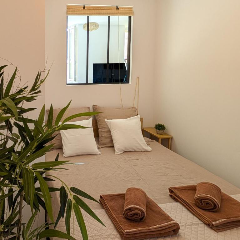 Le Nagomi Sérénité & Confort en centre-ville de Gap - Appartement 2 Chambres - Vue sur Ville - 17