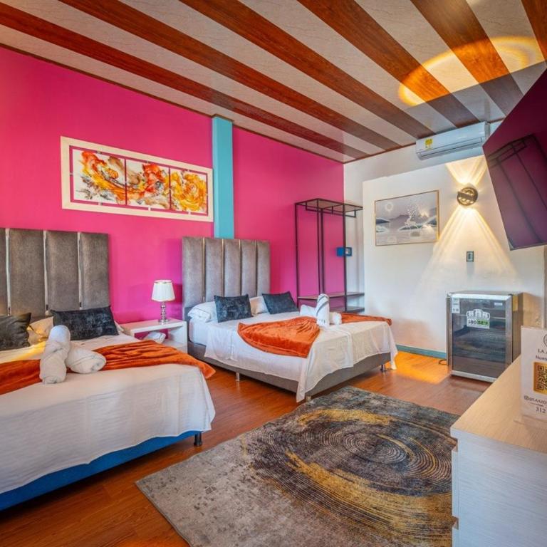 Hotel Restaurante LA AZOTEA - Habitación cuádruple - 3