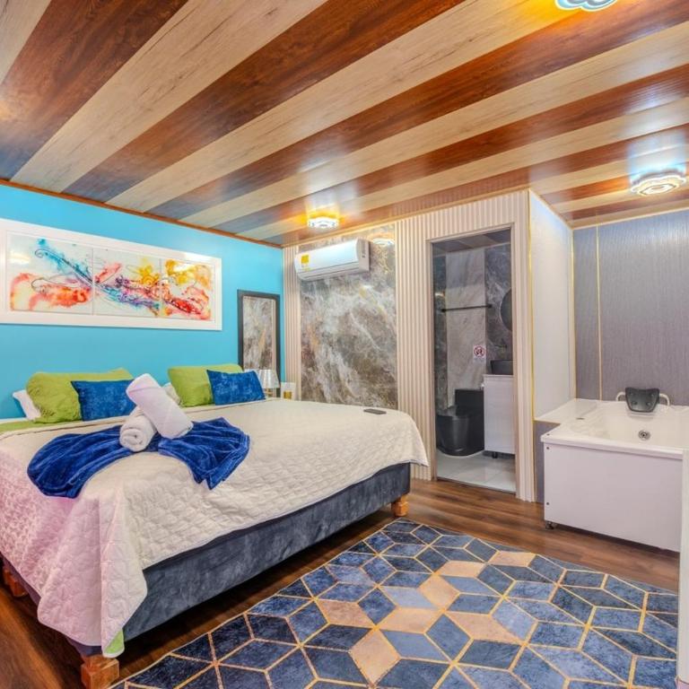 Hotel Restaurante LA AZOTEA - Habitación Doble Deluxe con bañera - 5