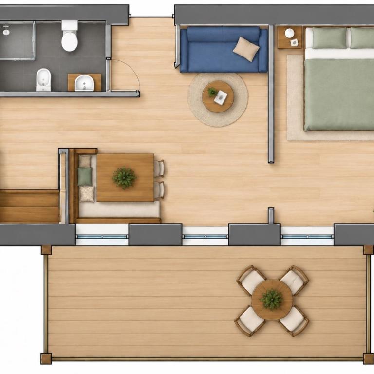 Appartements Wiesenheim - Appartamento con 1 Camera da Letto e Balcone - 32