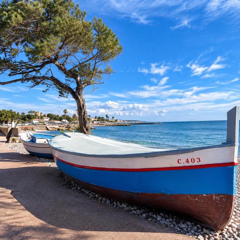 Riviera 1 ou Riviera 2 ou réservez les 2 Front de Mer Cagnes sur Mer Promenade de la plage - Appartement - Vue sur Jardin - 14