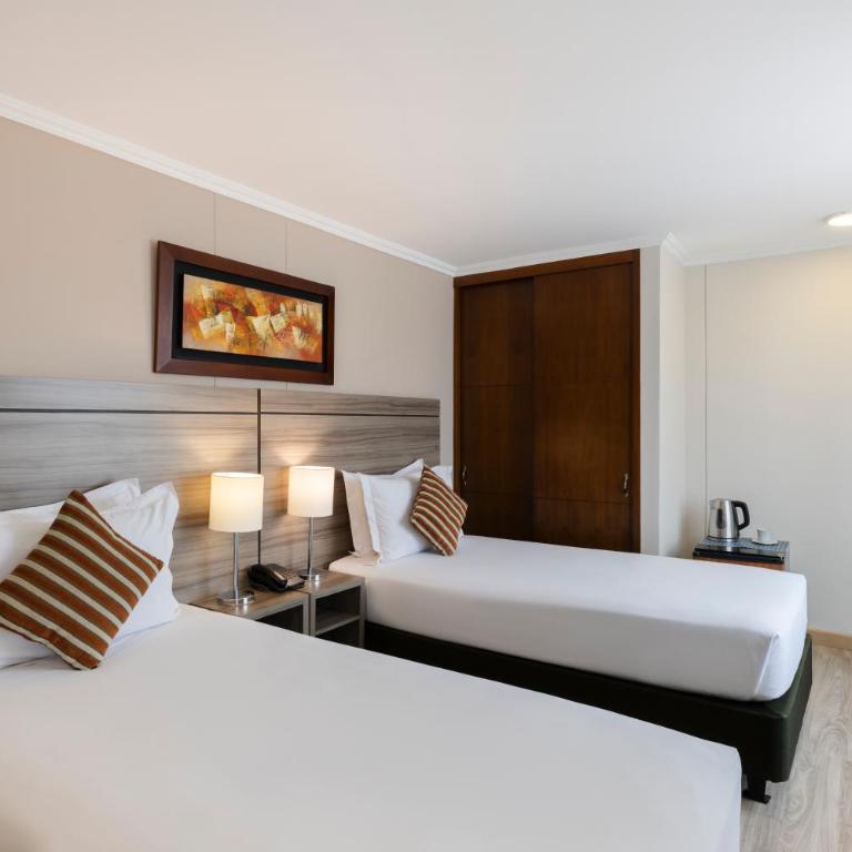 Hotel San Pablo - Habitación Doble Estándar - 2 camas - 2