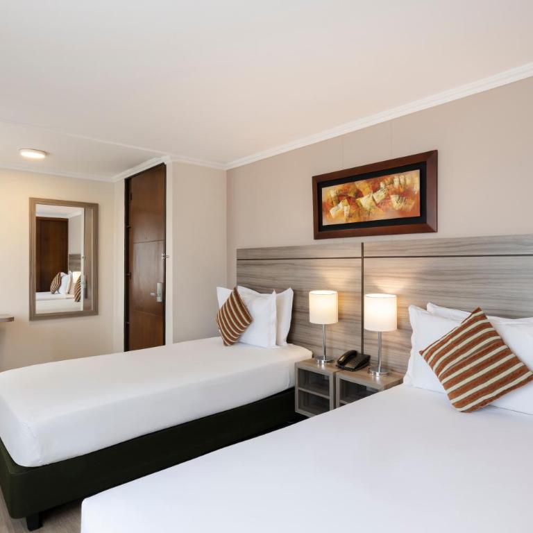Hotel San Pablo - Habitación Doble Estándar - 2 camas - 1