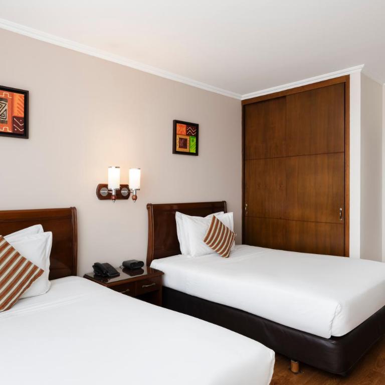 Hotel San Pablo - Habitación Doble Estándar - 2 camas - 3