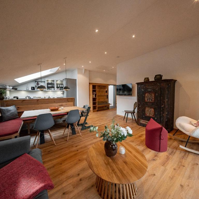Allgäu Living l AusZeit Im-Berg - ruhig - Bergblick - Balkon - Terasse - Familien-Apartment mit 1 Schlafzimmer - 36