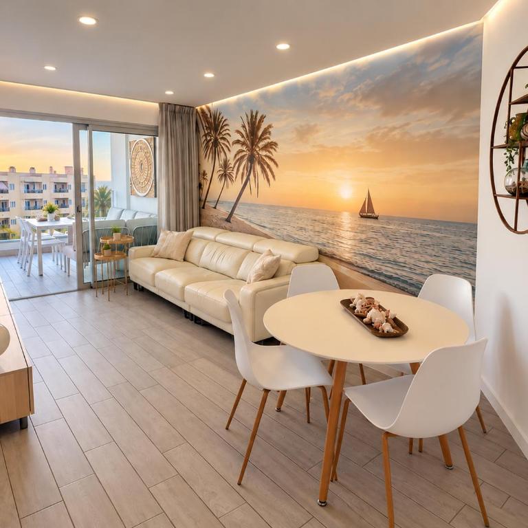 OCEAN GARDEN Sunset & Sunrise - heated pool - AC - lounge zone - Apartamento de 2 dormitorios con vistas a la piscina - 1