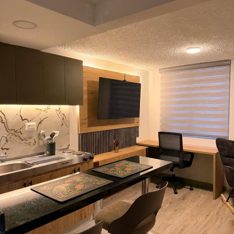Apto de diseño a 6 min del Aeropuerto El Dorado Bogota - Apartamento de 1 dormitorio - 1
