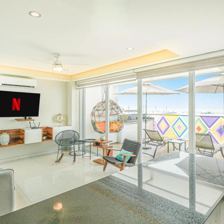 Torre Ku - Rooftop Pool & Near the Beach - Two-Bedroom Apartment - Oceanfront - 10