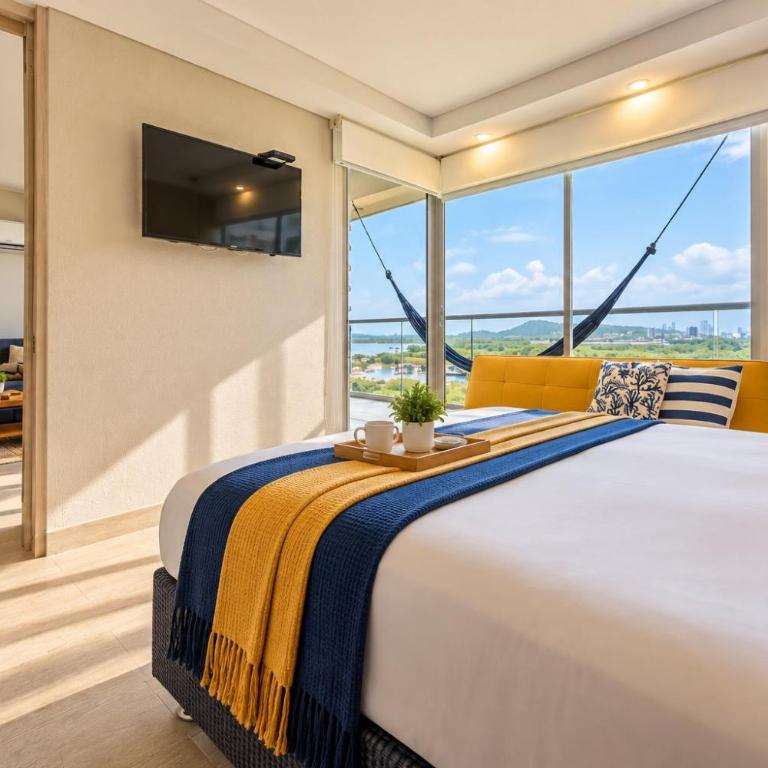 MQ903 | Jacuzzi & hamaca · Vista espectacular - One-Bedroom Apartment with Balcony - 6