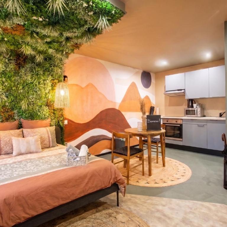 Éden Doré - Suite Jacuzzi Privatif & Parking - Appartement 1 Chambre - 10