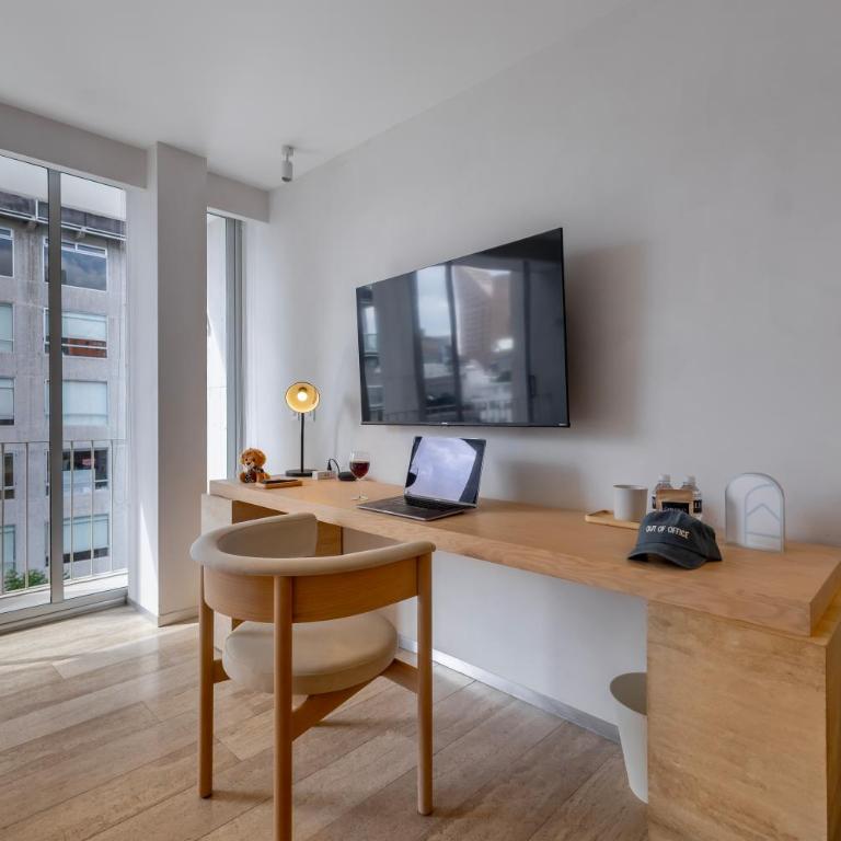 Capitalia Antara Polanco - Apartamento Deluxe de 2 dormitorios con balcón y vistas a la ciudad - 4