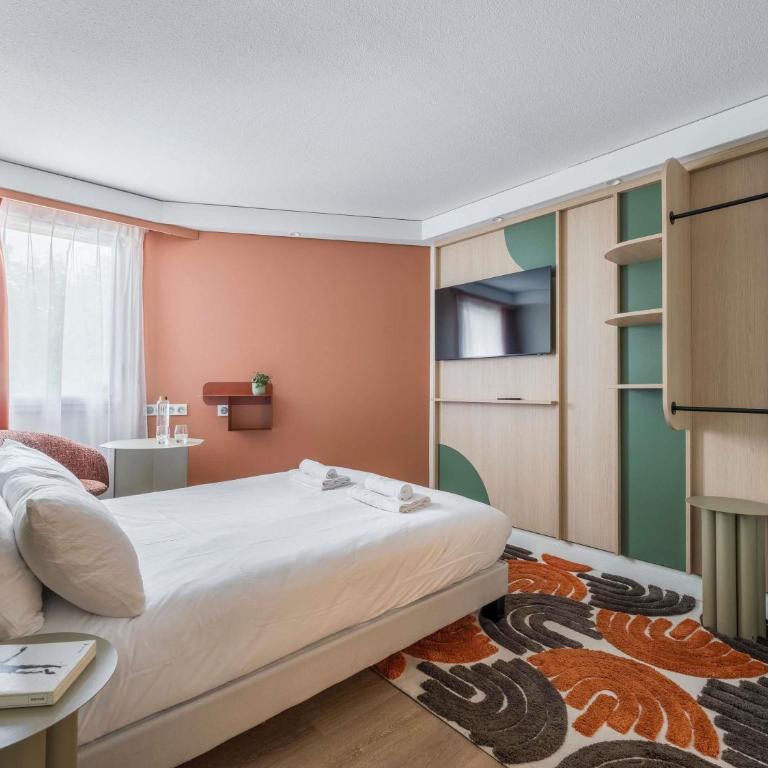 Ibis Styles Annecy Le Vieux - Hébergement Standard avec 1 Lit Double - Accessible aux Personnes à Mobilité Réduite - 2