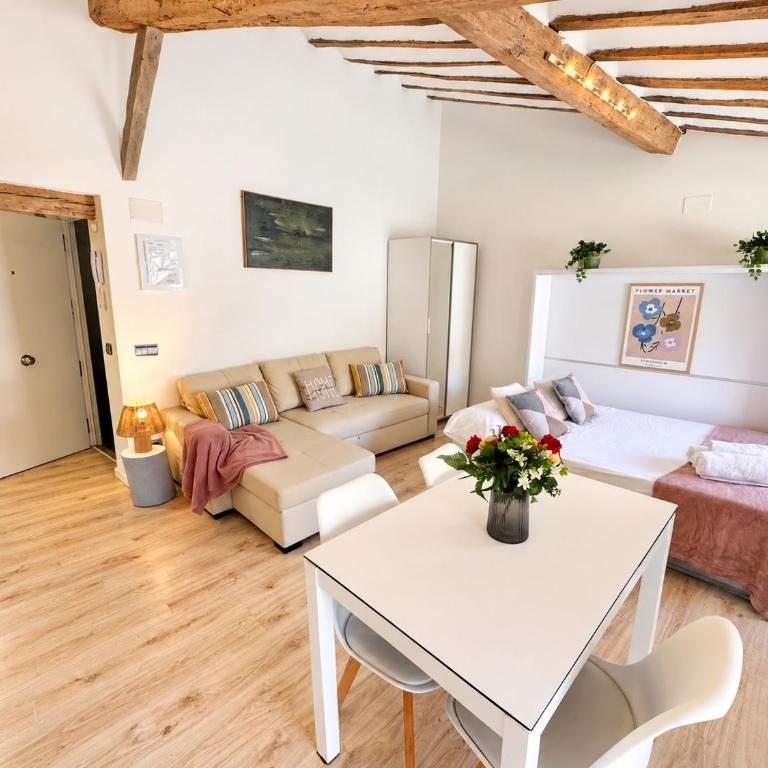 APARTAMENTO LOFT LAUREL coqueto con Aire acondicionado by Apartamentos Logrono org - One-Bedroom Apartment - 5
