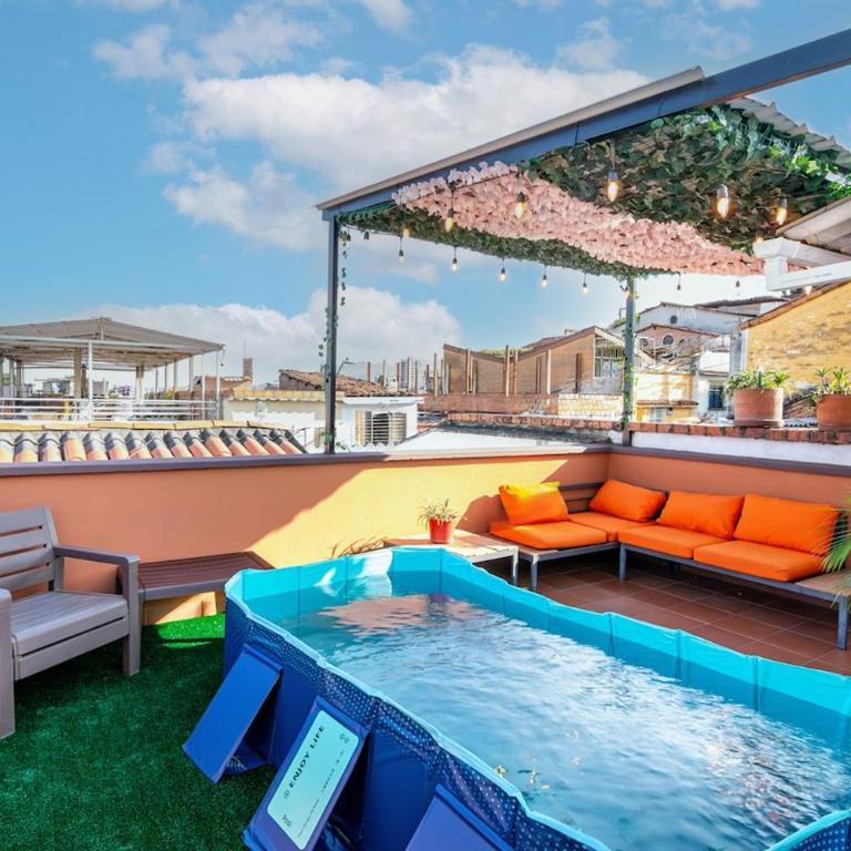 Colonial Boutique House with 3 Private Suites - Terrace, Pool - Gym - Apartamento de 1 dormitorio - 54