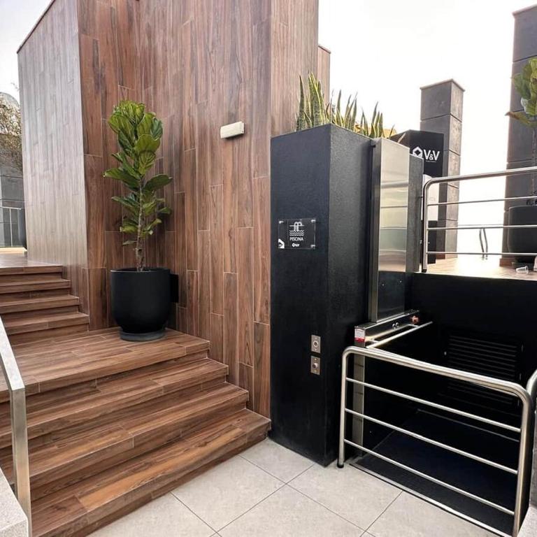 Studio Premium Luz Natural ·Larco · A/C · Recep24h - Deluxe Queen Suite - 17