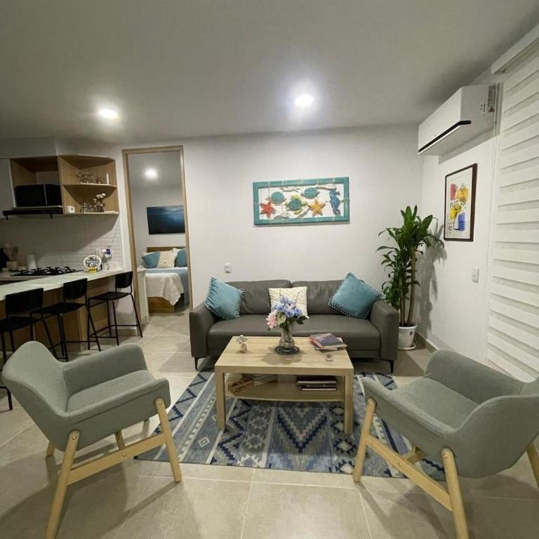 Apartamento en Cartagena, Serena del Mar, cerca a la playa - Two-Bedroom Apartment - 14