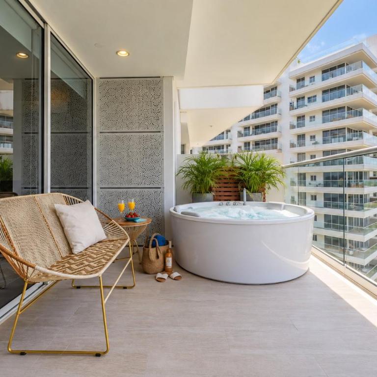 MQ903 | Jacuzzi & hamaca · Vista espectacular - One-Bedroom Apartment with Balcony - 25