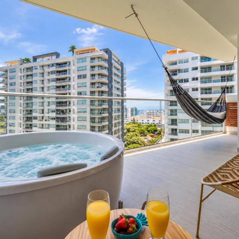 MQ903 | Jacuzzi & hamaca · Vista espectacular - One-Bedroom Apartment with Balcony - 2