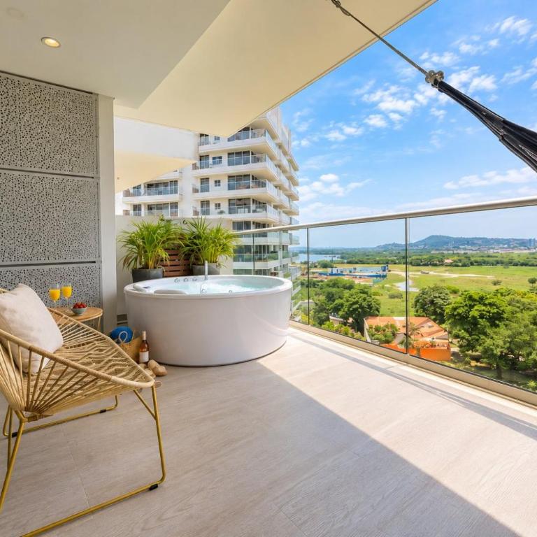 MQ903 | Jacuzzi & hamaca · Vista espectacular - One-Bedroom Apartment with Balcony - 27