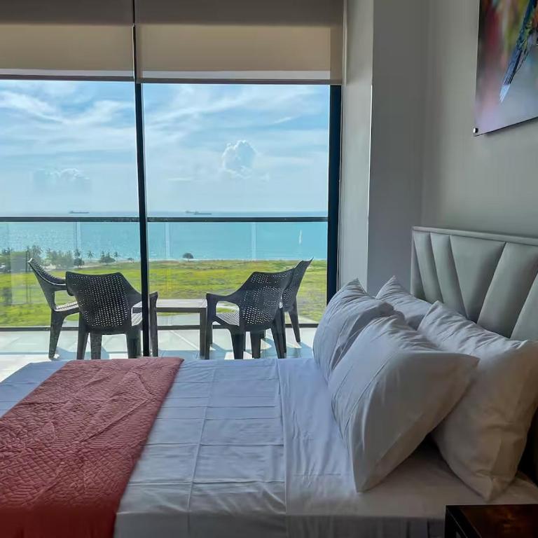 Apto de lujo 2 hab con Piscina y Balcón frente al mar - Apartamento de 2 dormitorios - 22