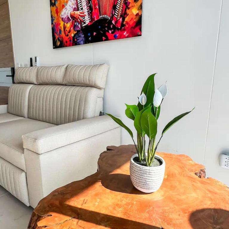 Apto de lujo 2 hab con Piscina y Balcón frente al mar - Apartamento de 2 dormitorios - 29