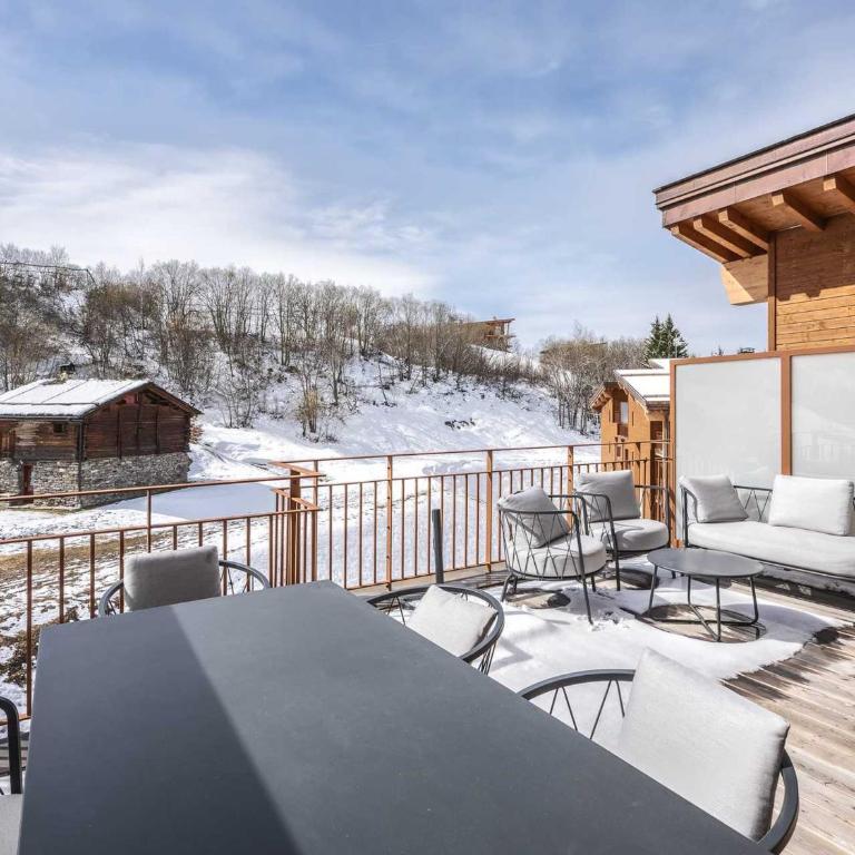 Appartement duplex avec spa - 3 chambres - Arc 1800 - Appartement 3 Chambres - 4