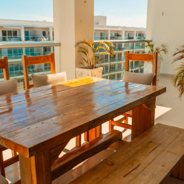 Lujo - Jacuzzi-Acceso a playa-2Hab-10 Min Airport - Two-Bedroom Apartment with Balcony and Sea View - 29