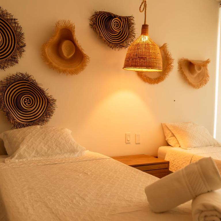 Lujo - Jacuzzi-Acceso a playa-2Hab-10 Min Airport - Two-Bedroom Apartment with Balcony and Sea View - 35