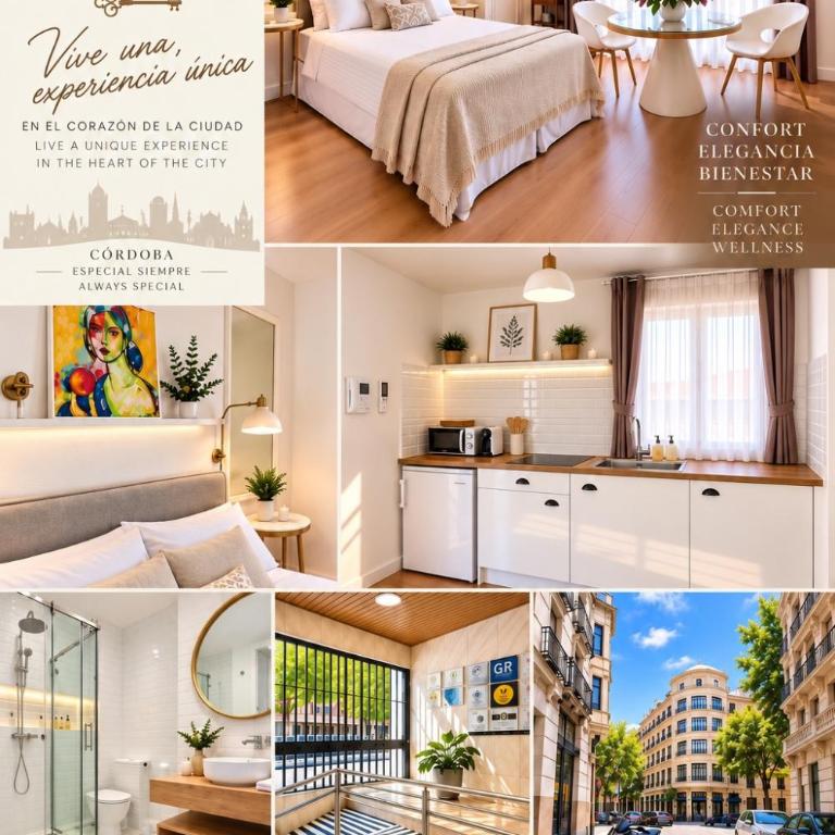 Ático Luz de Córdoba Station parking free center city - Studio Lit King-Size Deluxe - 2