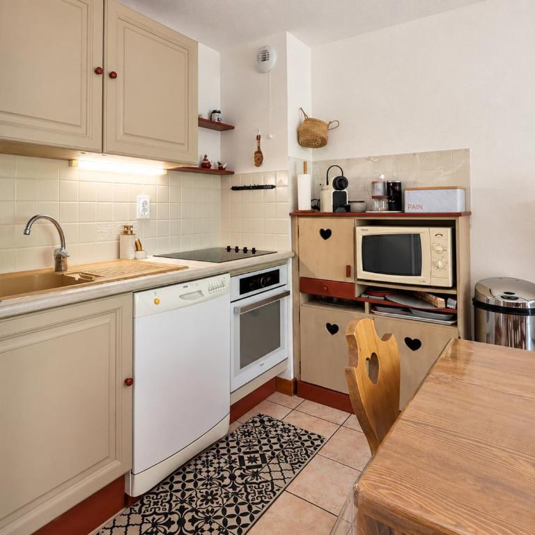 Appartement vue sur pistes - 6 pers. - Appartement 1 Chambre - 6