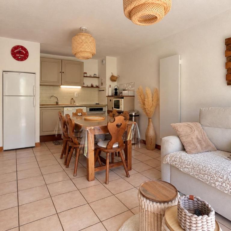 Appartement vue sur pistes - 6 pers. - Appartement 1 Chambre - 8