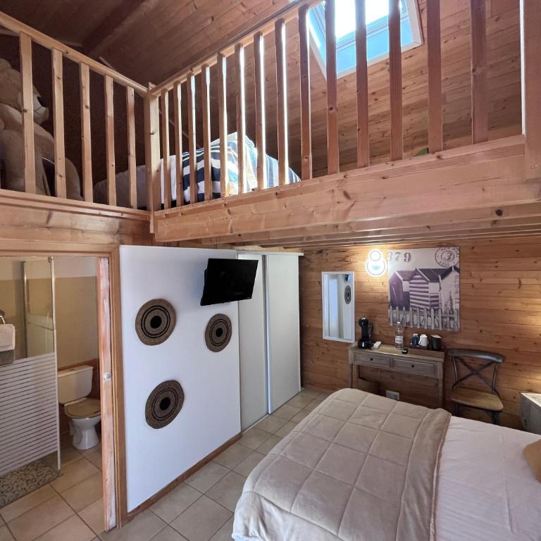 La Villa Herbert - Piscine chauffée, Spa, Vélos gratuits - Chambre Quadruple Supérieure - 1