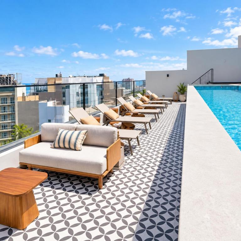 Miraflores luxury departments with a Beautiful View - Three-Bedroom Premium Apartment with Balcony - 5