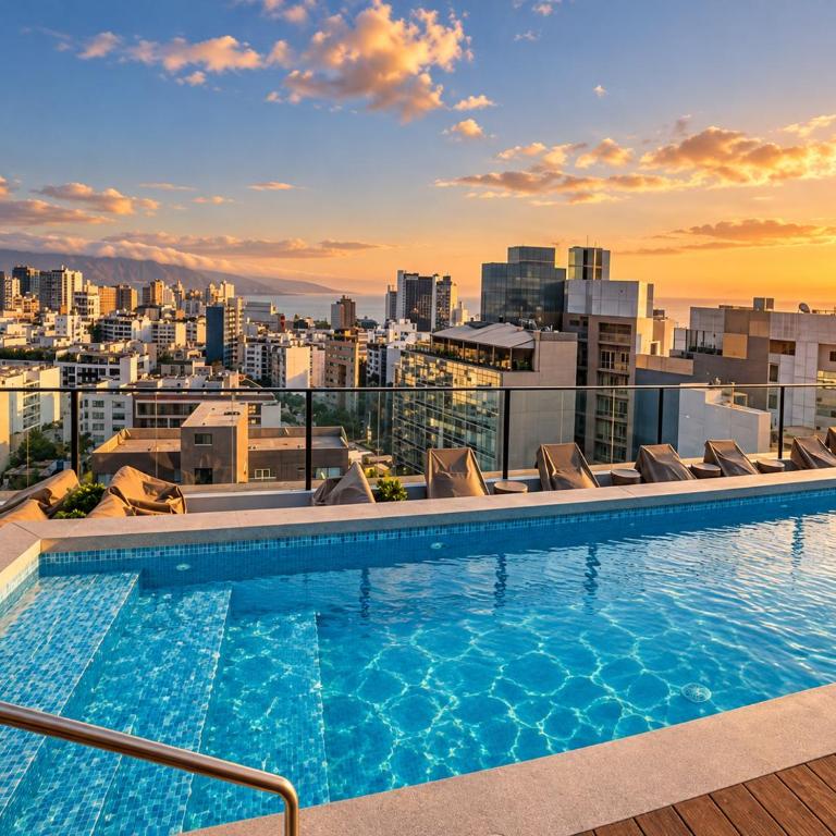 Miraflores luxury departments with a Beautiful View - Three-Bedroom Premium Apartment with Balcony - 14
