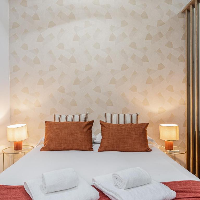 Queen's Gran Vía I - Alojamiento corta Estancia - Apartment mit 2 Schlafzimmern - 7