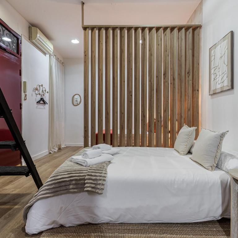 Queen's Gran Vía I - Alojamiento corta Estancia - Apartment mit 2 Schlafzimmern - 12