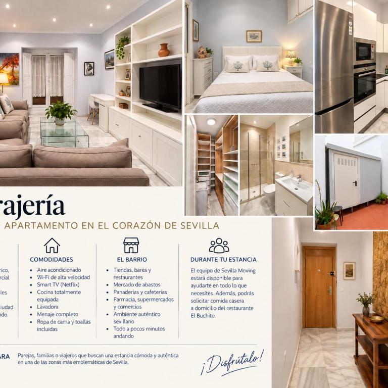 Cerrajeria Elegante alojamiento junto a Sierpes y el Centro Histórico - Apartamento - 1